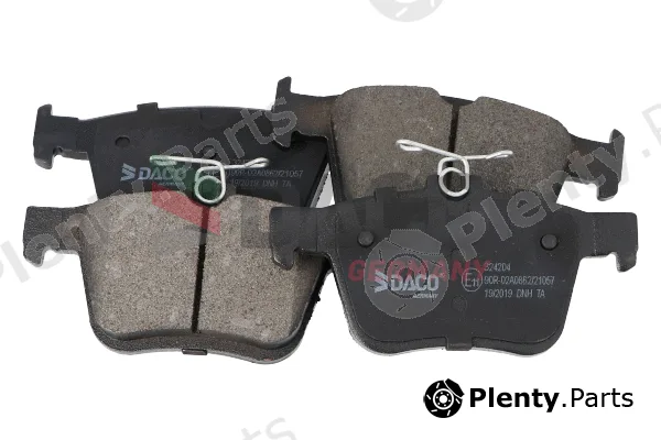 DACO Germany 324204 — Brake Pad Set, disc brake