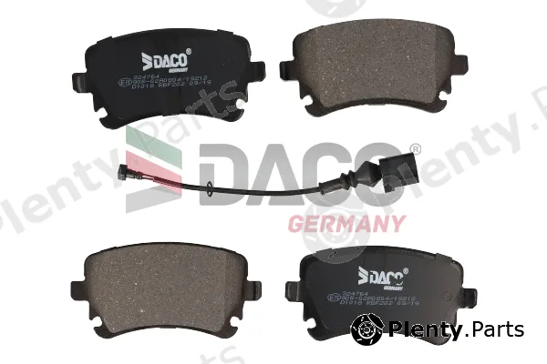 DACO Germany 324764 — Brake Pad Set, disc brake