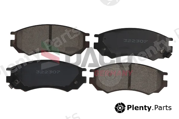 DACO Germany 322307 — Brake Pad Set, disc brake