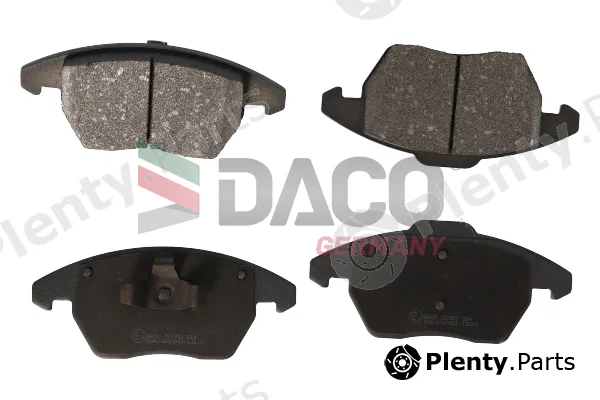 DACO Germany 321953 — Brake Pad Set, disc brake