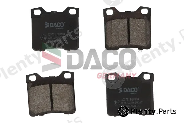 DACO Germany 323731 — Brake Pad Set, disc brake