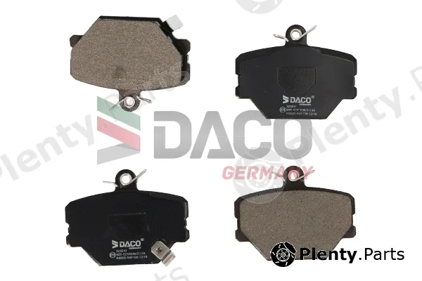 DACO Germany 323510 — Brake Pad Set, disc brake