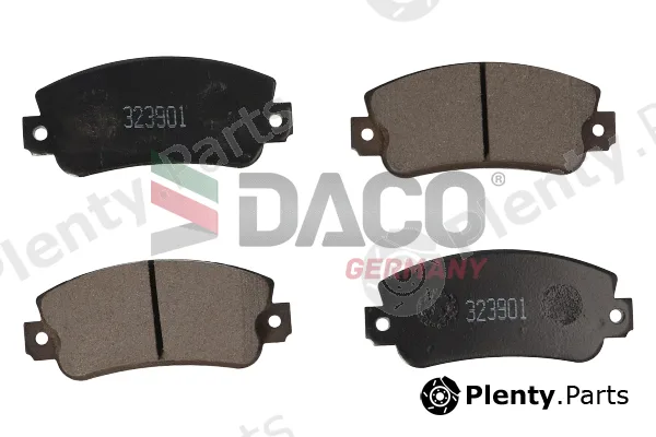 DACO Germany 323901 — Brake Pad Set, disc brake