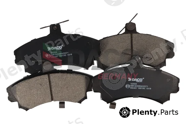 DACO Germany 322524 — Brake Pad Set, disc brake