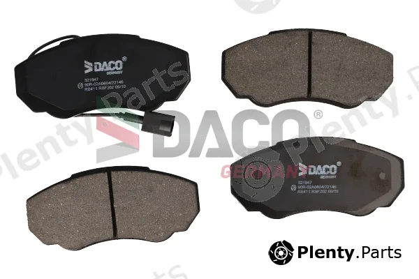 DACO Germany 321947 — Brake Pad Set, disc brake