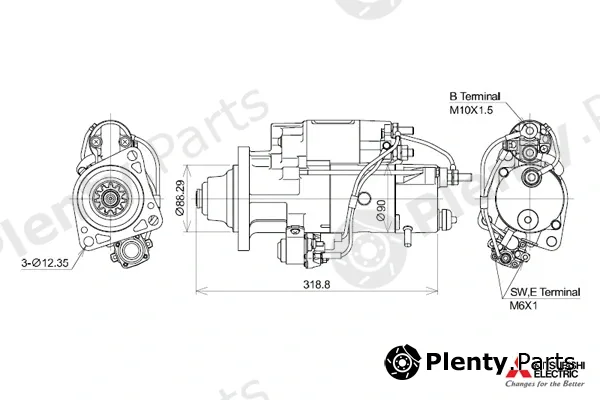 Kutnak Automotive 723542/M — Starter