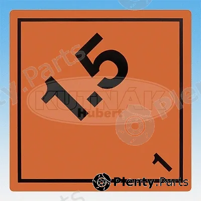 Kutnak Automotive 723903 — Warning Marking