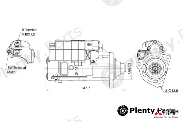 Kutnak Automotive 723406/M — Starter