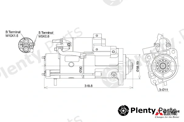 Kutnak Automotive 723536/M — Starter