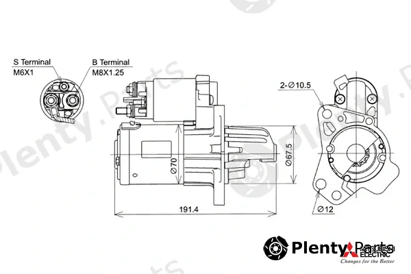 Kutnak Automotive 722571/M — Starter