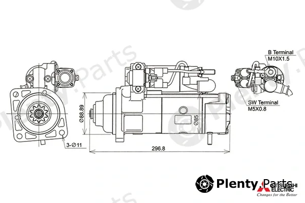 Kutnak Automotive 723381/M — Starter