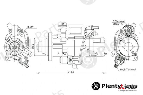 Kutnak Automotive 723373/M — Starter
