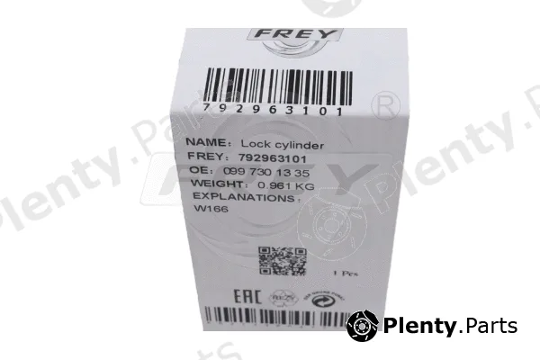 Frey 792963101 — Lock Cylinder