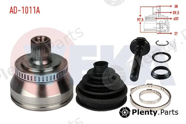 Veka AD-1011A — Joint Kit, drive shaft