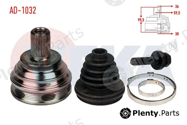 Veka AD-1032 — Joint Kit, drive shaft