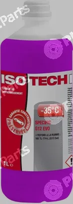 Isotech Huile 2001009C — Antifreeze ISOTECH LR SPECIFIC -35°C G12 EVO réf 2001009