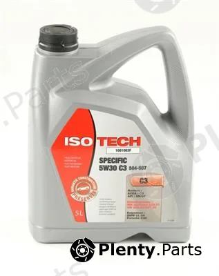Isotech Huile 1001003F — Engine Oil ISOTECH Specific C3 V 5w30 réf 1001003