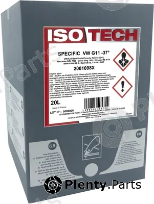 Isotech Huile 2001008X — Antifreeze ISOTECH LR SPECIFIC -37°C G11 réf 2001008