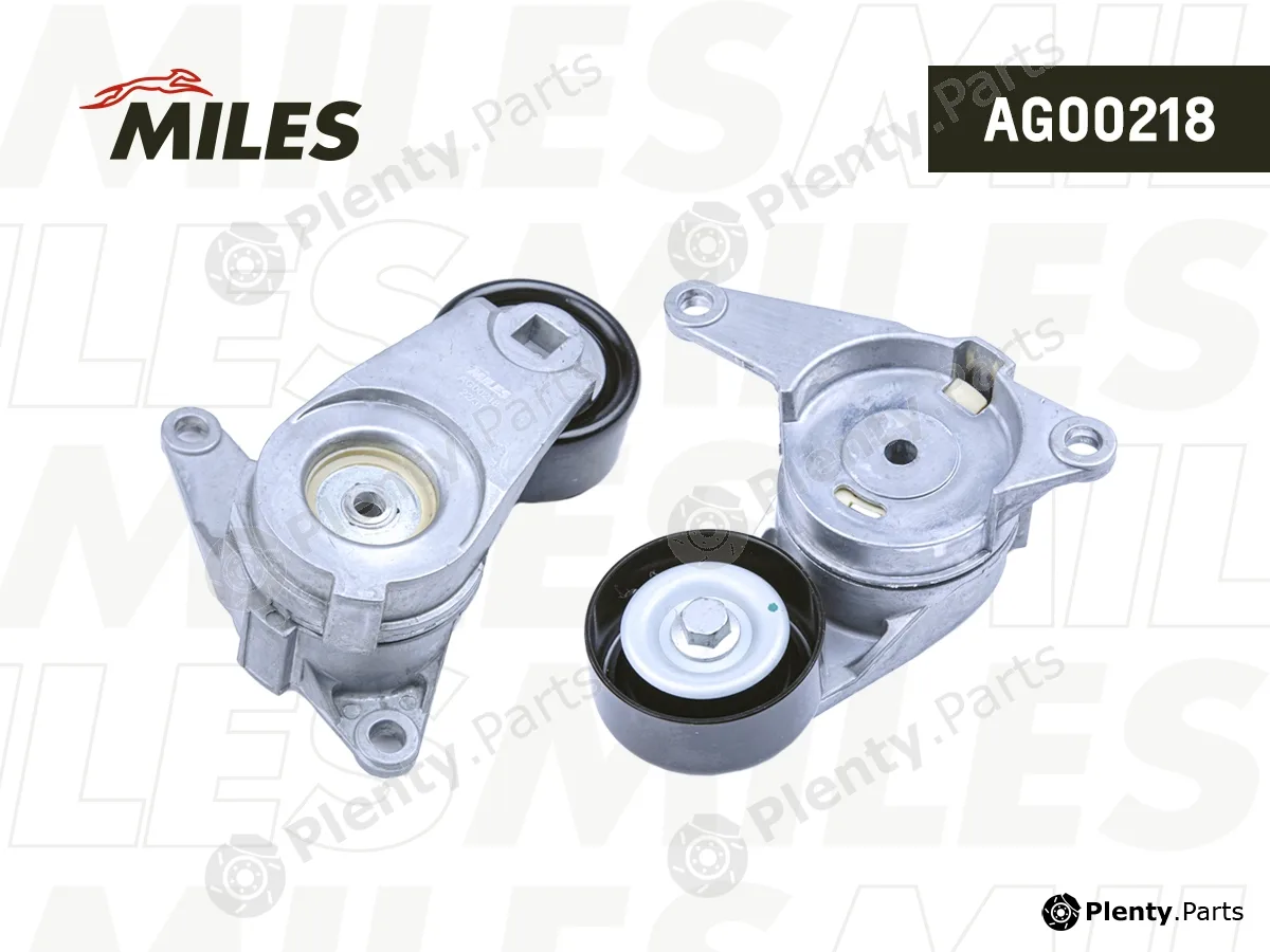 Miles AG00218 — Tensioner Pulley, V-ribbed belt