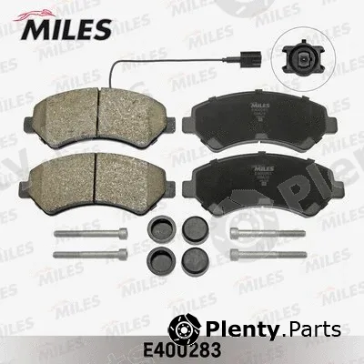 Miles E400283 — Brake Pad Set, disc brake