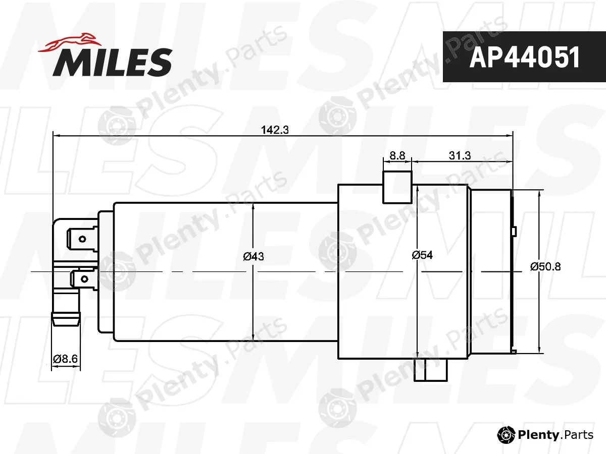 Miles AP44051 — Fuel Pump