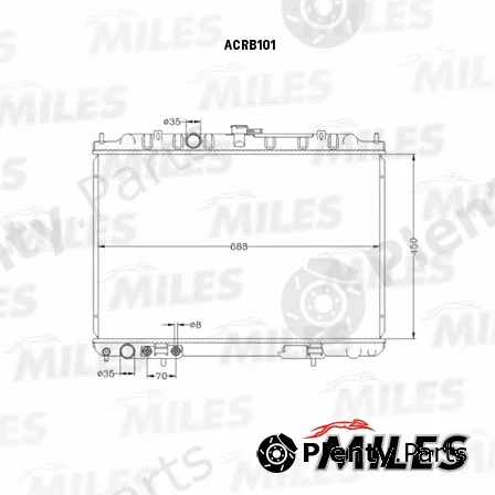 Miles ACRB101 — Radiator, engine cooling