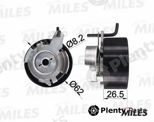 Miles AG02009 — Tensioner Pulley, timing belt