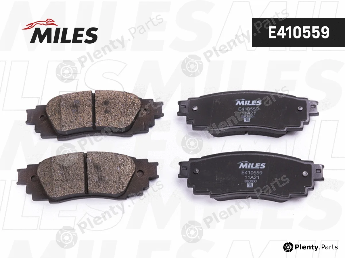 Miles E410559 — Brake Pad Set, disc brake