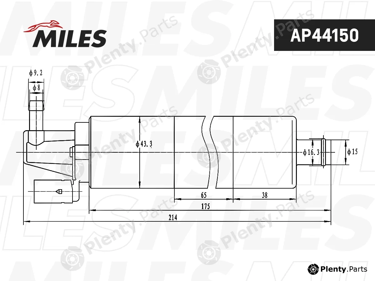 Miles AP44150 — Fuel Pump