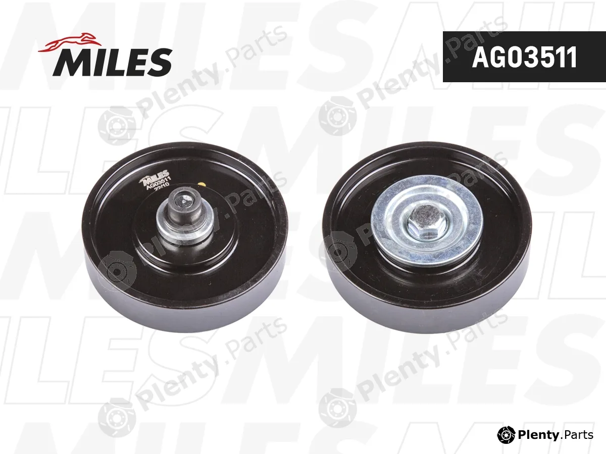 Miles AG03511 — Deflection/Guide Pulley, V-ribbed belt