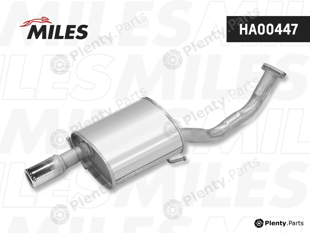 Miles HA00447 — Rear Muffler
