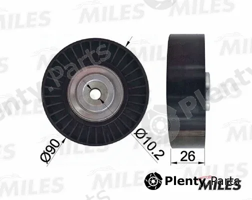 Miles AG03095 — Deflection/Guide Pulley, V-ribbed belt