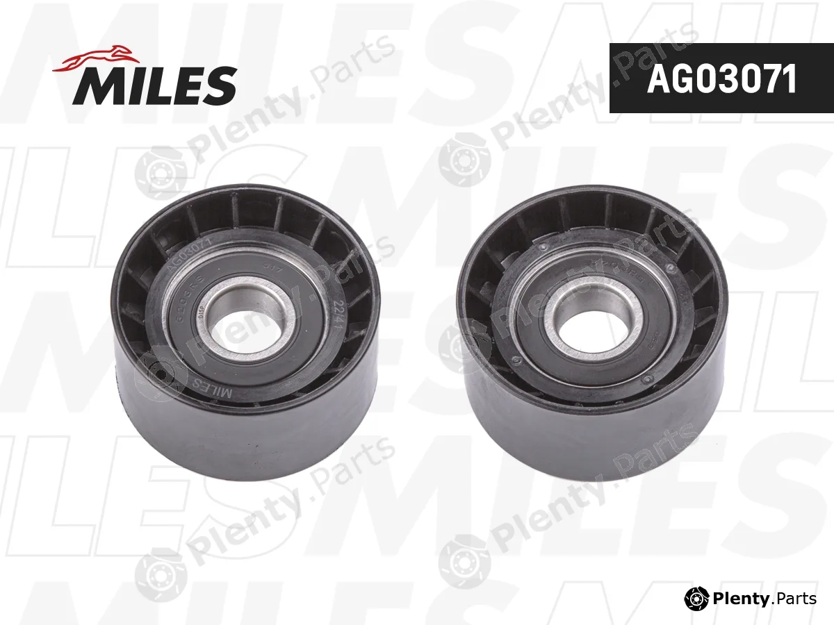 Miles AG03071 — Deflection/Guide Pulley, V-ribbed belt