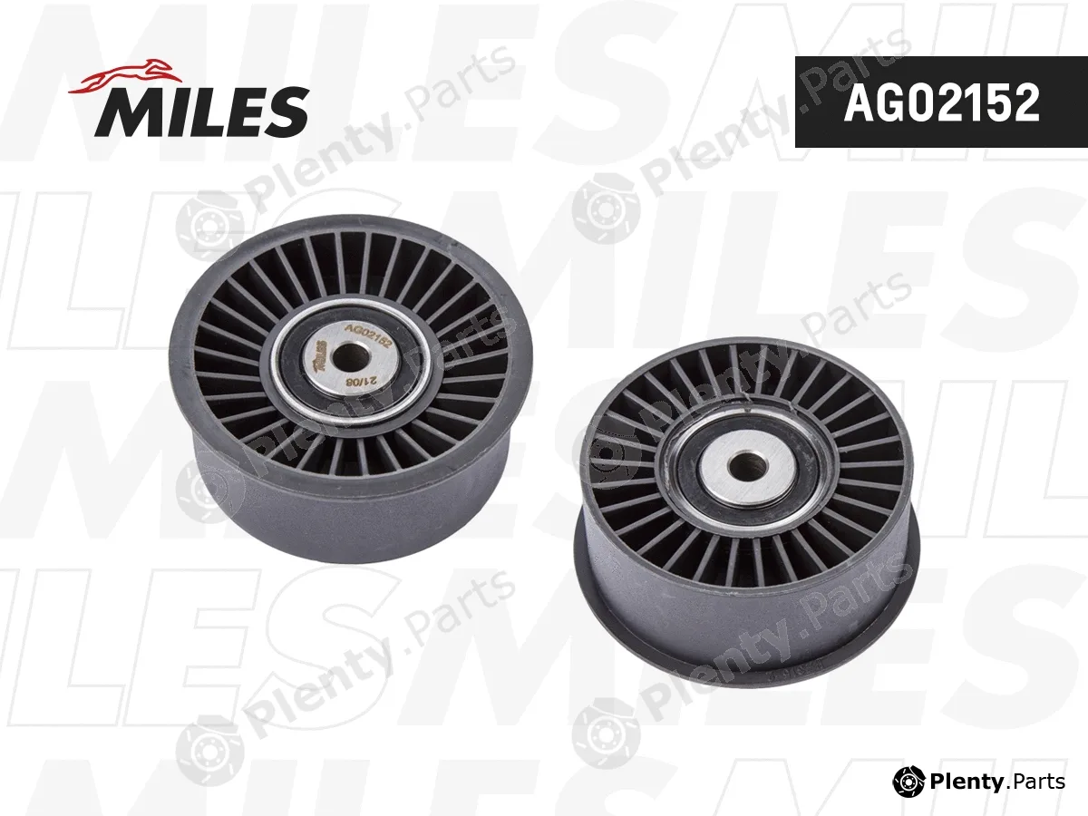 Miles AG02152 — Deflection/Guide Pulley, timing belt
