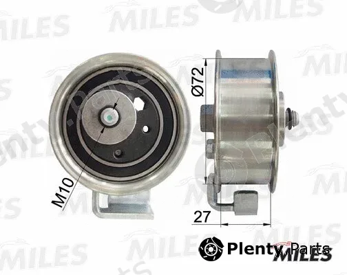 Miles AG02071 — Tensioner Pulley, timing belt