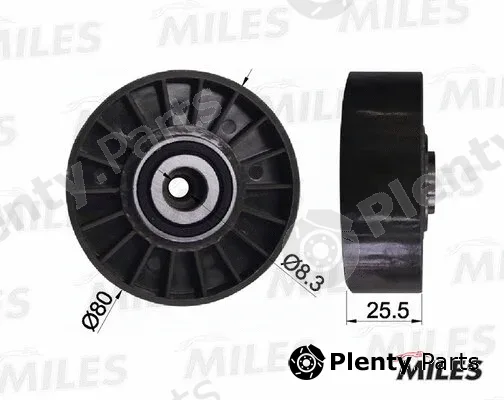 Miles AG03083 — Tensioner Pulley, V-ribbed belt