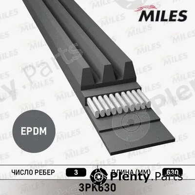 Miles 3PK630 — V-Ribbed Belt