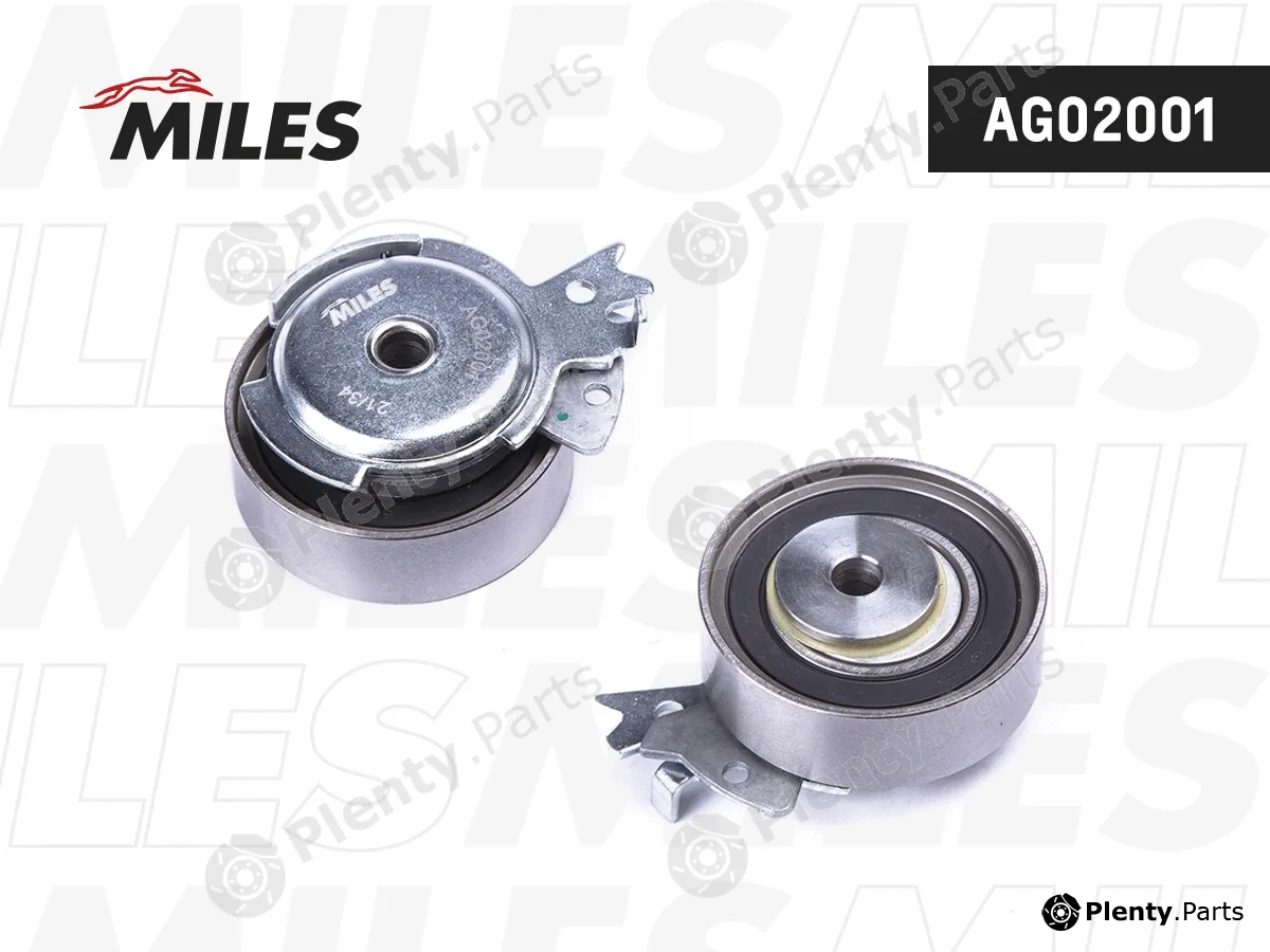 Miles AG02001 — Tensioner Pulley, timing belt