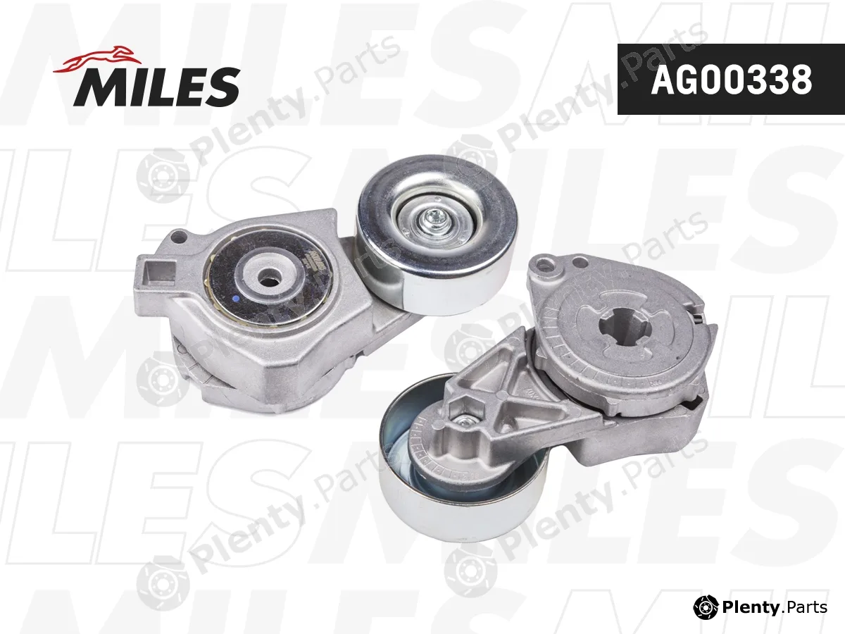 Miles AG00338 — Belt Tensioner, V-ribbed belt