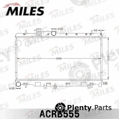 Miles ACRB555 — Radiator, engine cooling