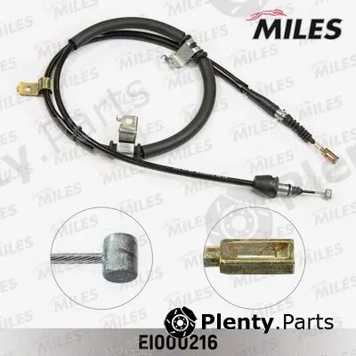 Miles EI000216 — Cable Pull, parking brake