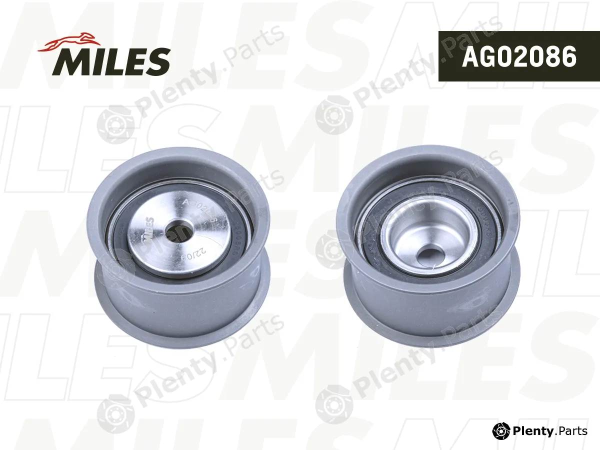 Miles AG02086 — Deflection/Guide Pulley, timing belt