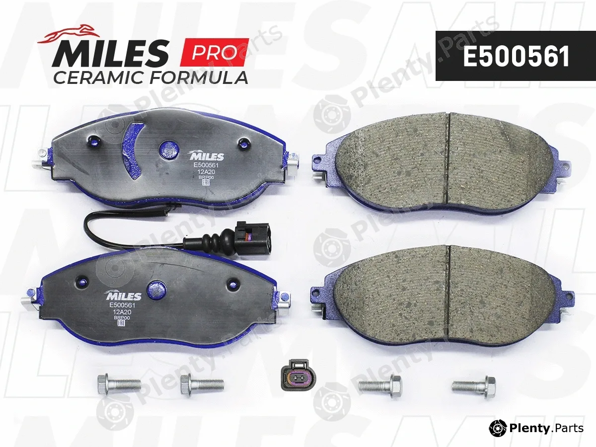 Miles E500561 — Brake Pad Set, disc brake