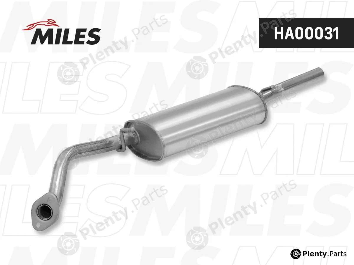 Miles HA00031 — Rear Muffler