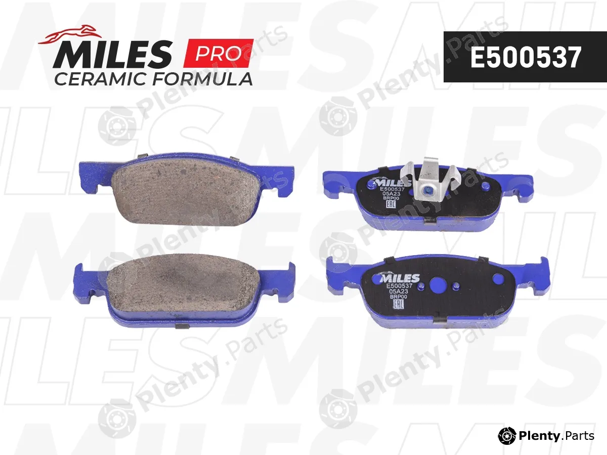 Miles E500537 — Brake Pad Set, disc brake