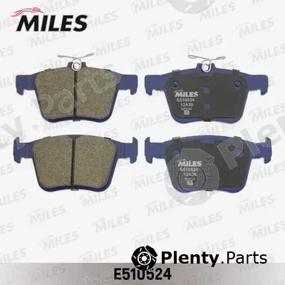 Miles E510524 — Brake Pad Set, disc brake
