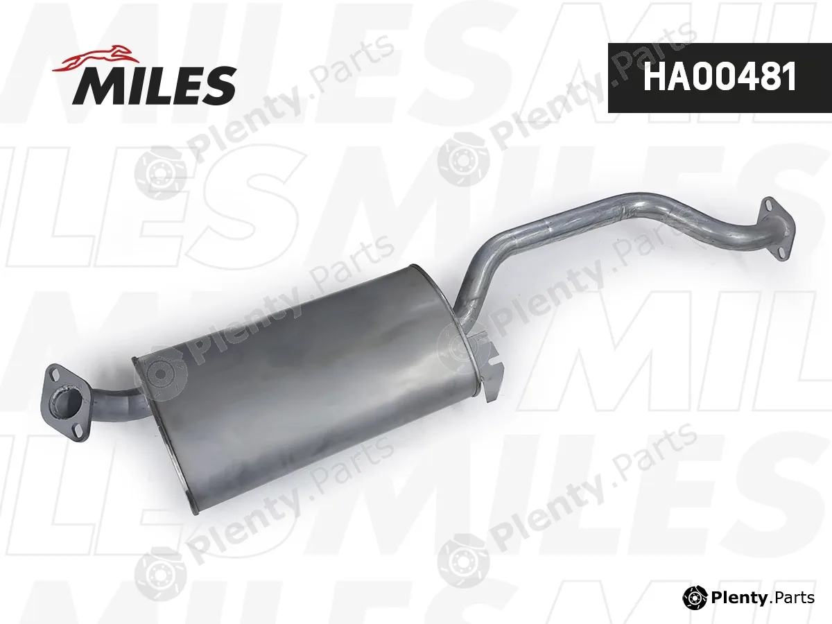 Miles HA00481 — Rear Muffler