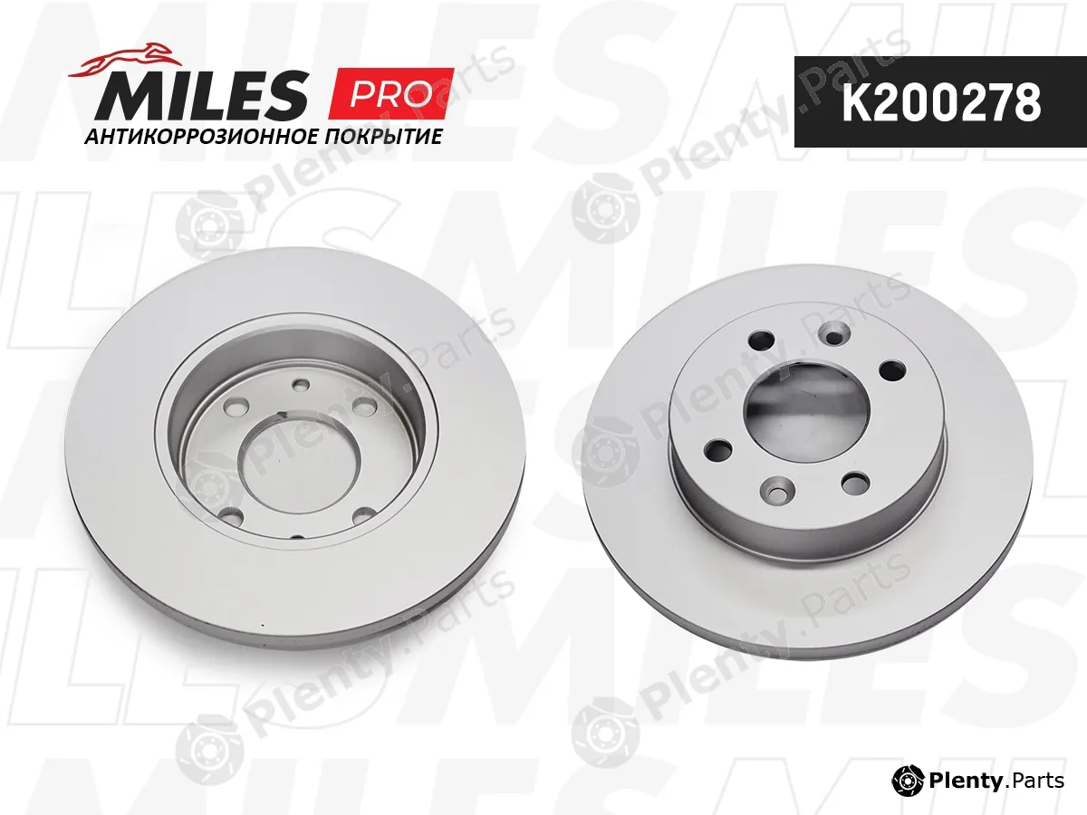 Miles K200278 — Brake Disc