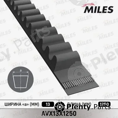 Miles AVX13X1250 — V-Belt