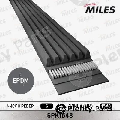 Miles 6PK1548 — V-Ribbed Belt